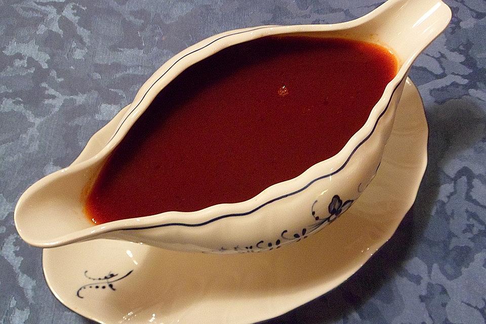 Rotweinsauce