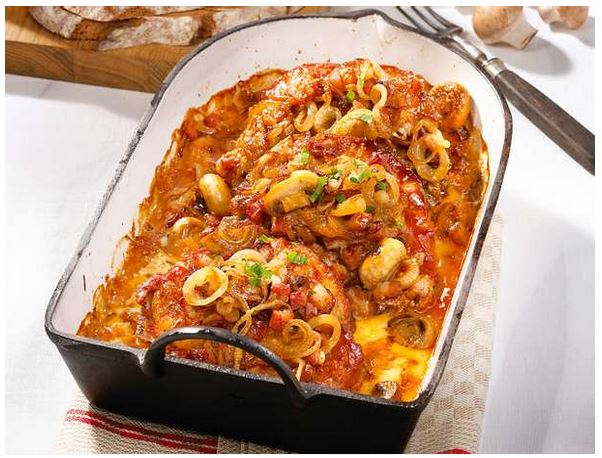 Zwiebelkoteletts aus dem Ofen